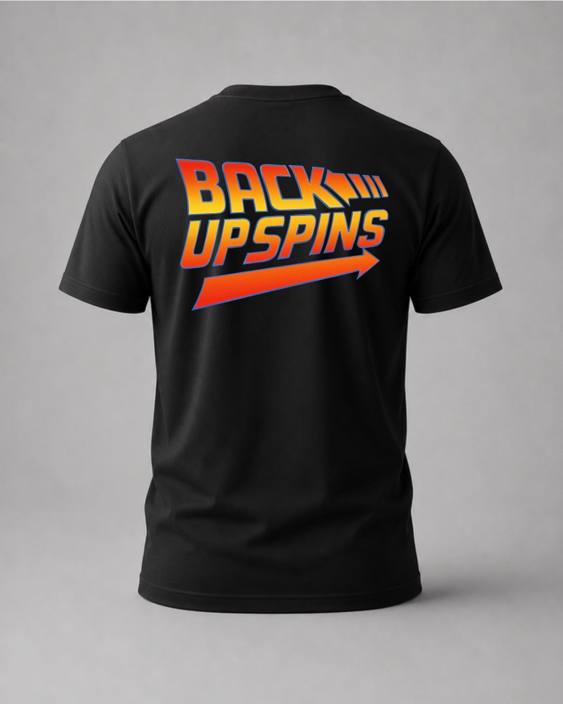 Back Up Spins Retro Tee