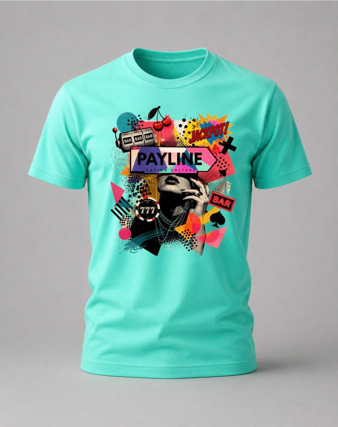 Casino Pop Art Tee, Payline Casino Culture, photo 1
