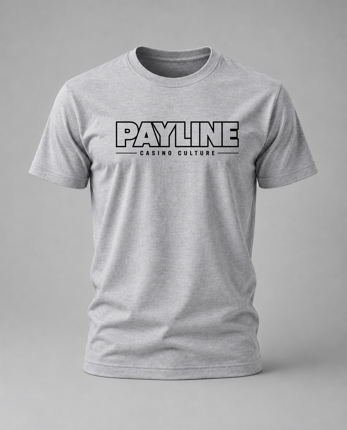 Gray Payline Core Tee, Payline Casino Culture