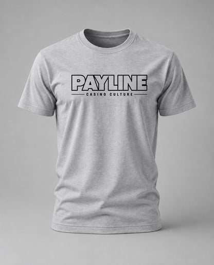 Gray Payline Core Tee, Payline Casino Culture