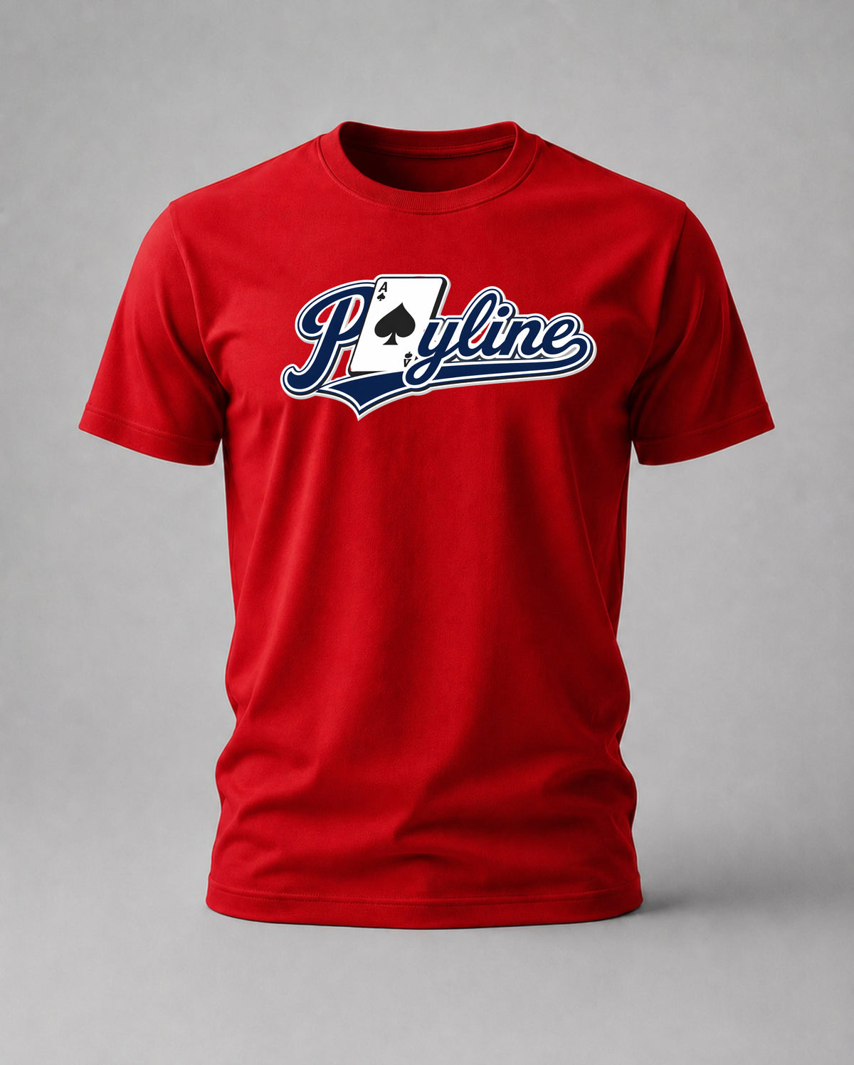 Red Ace of Spades Tee, Payline Casino Culture