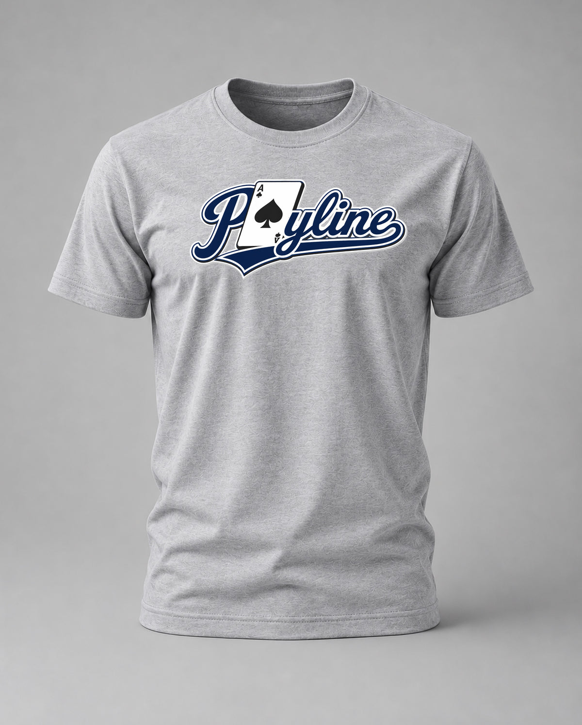 Gray Ace of Spades Tee, Payline Casino Culture
