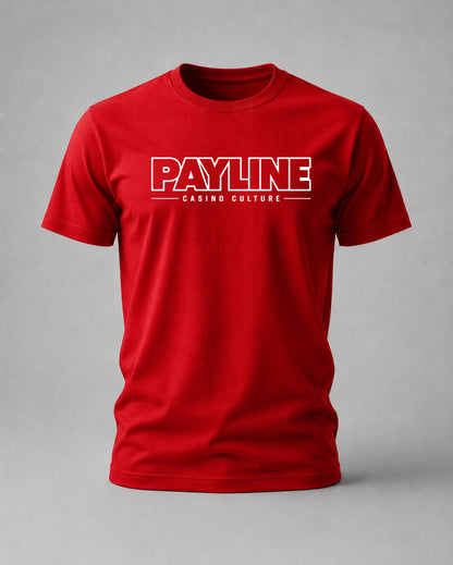 Red Payline Core Tee, Payline Casino Culture